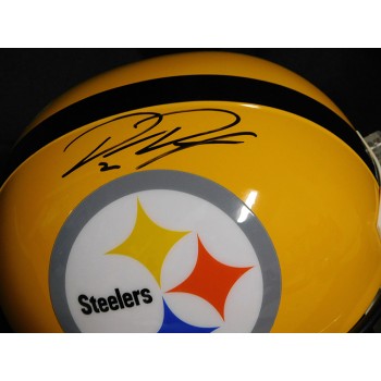 Dennis Dixon Pittsburgh Steelers Signed Full Size Replica Helmet JSA Authentic