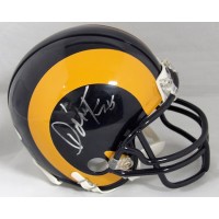 D'Marco Farr Los Angeles Rams Signed Mini Helmet JSA Authenticated