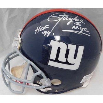 Lawrence Taylor Signed Full-Size New York Giants Authentic Riddell Helmet