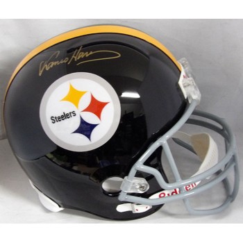 Franco Harris Pittsburgh Steelers Signed Full Size Replica Helmet JSA Authentic