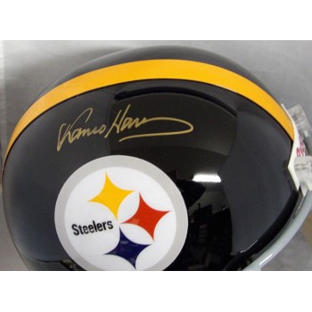 Franco Harris Pittsburgh Steelers Signed Full Size Replica Helmet JSA Authentic