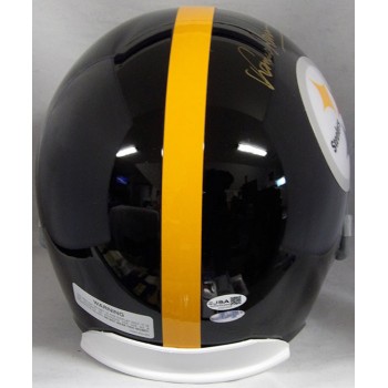 Franco Harris Pittsburgh Steelers Signed Full Size Replica Helmet JSA Authentic
