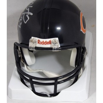 Devin Hester Chicago Bears Signed Replica Mini Helmet JSA Authenticated