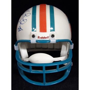 Keith Jackson Miami Dolphins Signed Mini Helmet JSA Authenticated