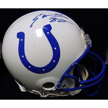 Edgerrin James Indianapolis Colts Signed Authentic Full Size Helmet JSA Authenticated