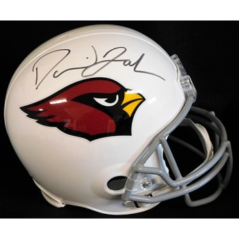 David Johnson Arizona Cardinals Signed Full Size Replica Helmet JSA Authentic