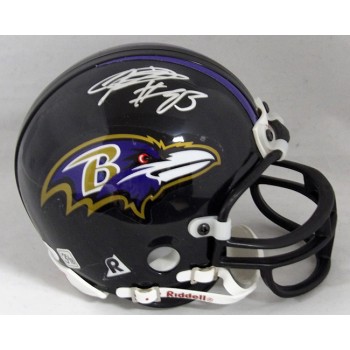 Patrick Johnson Baltimore Ravens Signed Mini Helmet JSA Authenticated