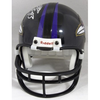 Patrick Johnson Baltimore Ravens Signed Mini Helmet JSA Authenticated