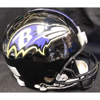 Jamal Lewis Baltimore Ravens Signed Authentic Full Size Helmet JSA Authenticated