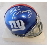 Eli Manning New York Giants Signed Replica Mini Helmet Steiner Authenticated