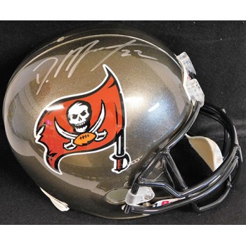 Doug Martin Tampa Bay Buccaneers Signed Full Size Replica Helmet Leaf Authentic