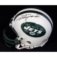 Don Maynard New York Jets Signed Mini Helmet JSA Authenticated