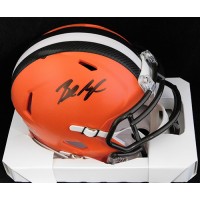 Baker Mayfield Cleveland Browns Signed Mini Speed Helmet Fanatics Authenticated