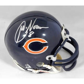 Cade McNown Chicago Bears Signed Mini Helmet JSA Authenticated