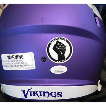 K.J. Osborn Minnesota Vikings Signed Full Size Rep Helmet JSA Authenticated