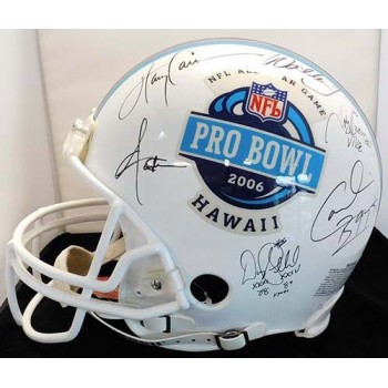 NFL Hall Of Famers and Stars Signed 2006 Pro Bowl Helmet By 11 JSA Authenticated