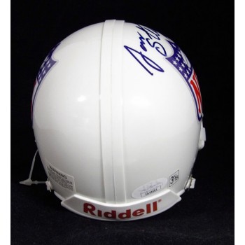 Jan Stenerud Signed NFL Logo Replica Mini Helmet JSA Authenticated