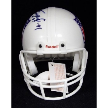 Jan Stenerud Signed NFL Logo Replica Mini Helmet JSA Authenticated