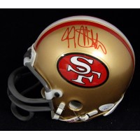 JJ Stokes San Francisco 49ers Signed Mini Helmet JSA Authenticated