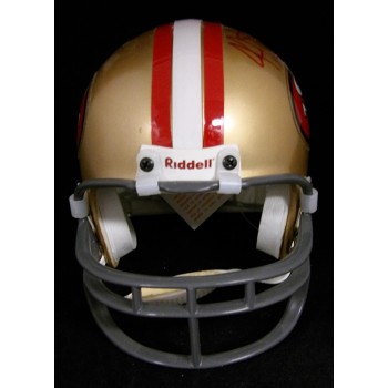 JJ Stokes San Francisco 49ers Signed Mini Helmet JSA Authenticated