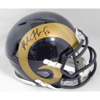 Ted Hendricks Autographed Oakland Raiders Mini Helmet w/ HOF- JSA