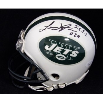 Leon Washington New York Jets Signed Mini Helmet JSA Authenticated