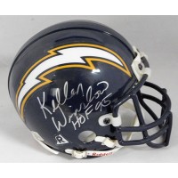 Kellen Winslow San Diego Chargers Signed Authentic Mini Helmet JSA Authenticated
