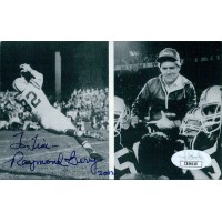 Raymond Berry Baltimore Colts Signed 3.5x5.5 Postcard Photo JSA Authenticated