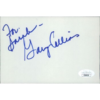 Gary Collins Cleveland Browns Signed 4x6 Index Card JSA Authentic Personalized Gary Collins Cleveland Browns Signed 4x6 Index Card JSA Authentic Personalized