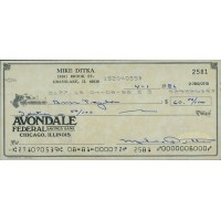Mike Ditka Chicago Bears Signed Personal Cancelled Check JSA Authenticated