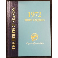 Miami Dolphins 1972 The Perfect Season Signed Bound Book By 53 JSA Authenticated