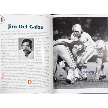 Miami Dolphins 1972 The Perfect Season Signed Bound Book By 53 JSA Authenticated