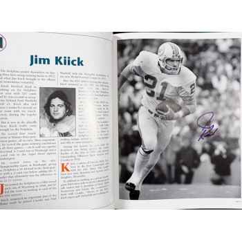 Miami Dolphins 1972 The Perfect Season Signed Bound Book By 53 JSA Authenticated