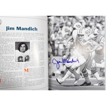 Miami Dolphins 1972 The Perfect Season Signed Bound Book By 53 JSA Authenticated