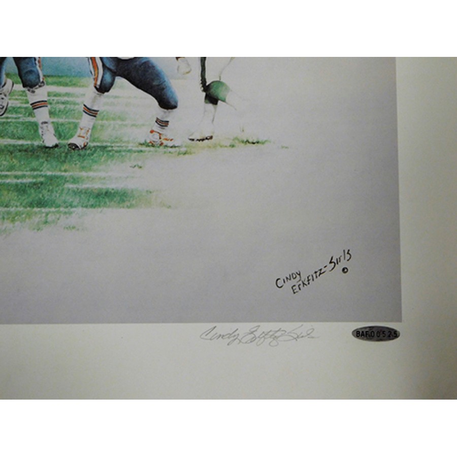 Dan Marino and Mark Clayton Signed - Autographed Miami