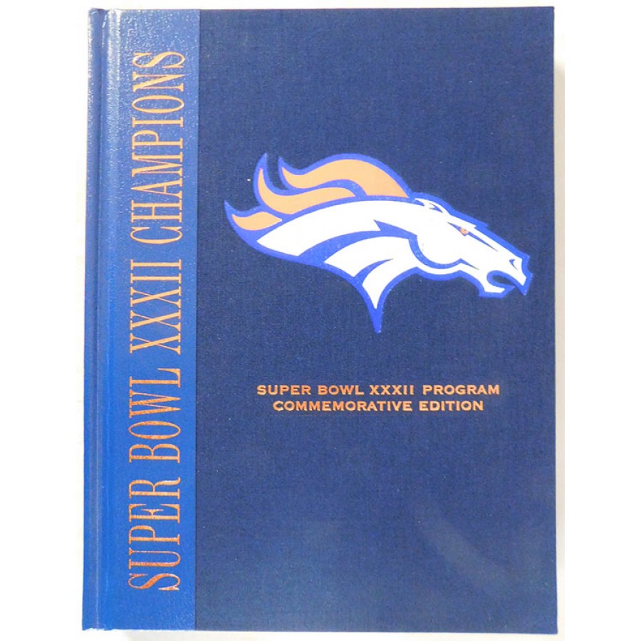 Denver Broncos Super Bowl XXXII Champions Commemorative Poster