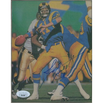 Jim Everett Los Angeles Rams Signed 6x7.25 Cut Page Photo JSA Authenticated Jim Everett Los Angeles Rams Signed 6x7.25 Cut Page Photo JSA Authenticated