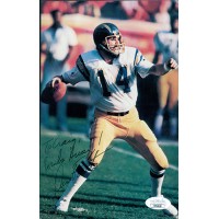 Dan Fouts San Diego Chargers Signed 5.5x8.5 Cut Page Photo JSA Authenticated
