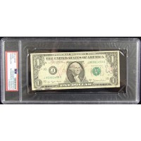 Thomas Hollywood Henderson Signed One Dollar Bill Currency PSA Authenticated