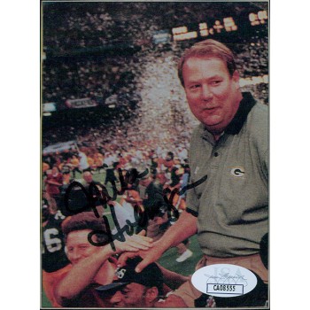 Mike Holmgren Green Bay Packers Signed 3.5x4.5 Cut Photo Page JSA Authenticated