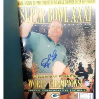 Desmond Howard Green Bay Packers Signed Super Bowl XXXI Program JSA Authentic