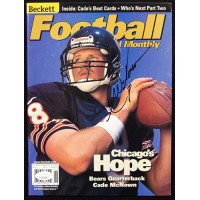 Cade McNown Signed Beckett Football Monthly Magazine June 2000 JSA Authenticated