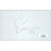 Ricky Proehl Football Player Signed 3x5 Index Card JSA Authenticated