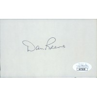 Dan Reeves Dallas Cowboys Signed 3x5 Index Card JSA Authenticated