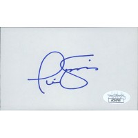 Phil Simms New York Giants Signed 3x5 Index Card JSA Authenticated