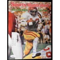 Charles White USC Trojans Signed Sports Illustrated Magazine JSA Authenticated