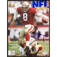 Steve Young Signed Sports Illustrated Magazine January 1993 JSA Authenticated