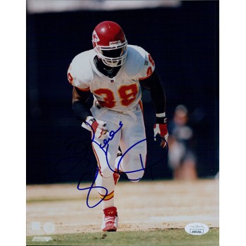 Kimble Anders Kansas City Chiefs Signed 8x10 Glossy Photo JSA Authenticated