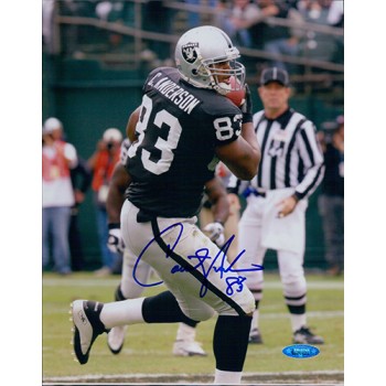 Courtney Anderson Oakland Raiders Signed 8x10 Glossy Photo TRISTAR Authenticated