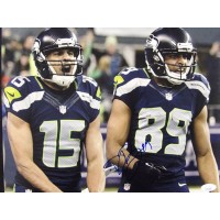 Doug Baldwin Seattle Seahawks Signed 11x14 Matte Photo JSA Authenticated